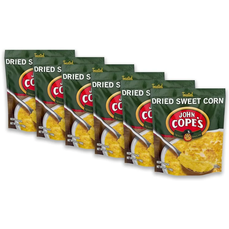 John Cope's Toasted with Recipes Cope’s Corn dried sweet corn